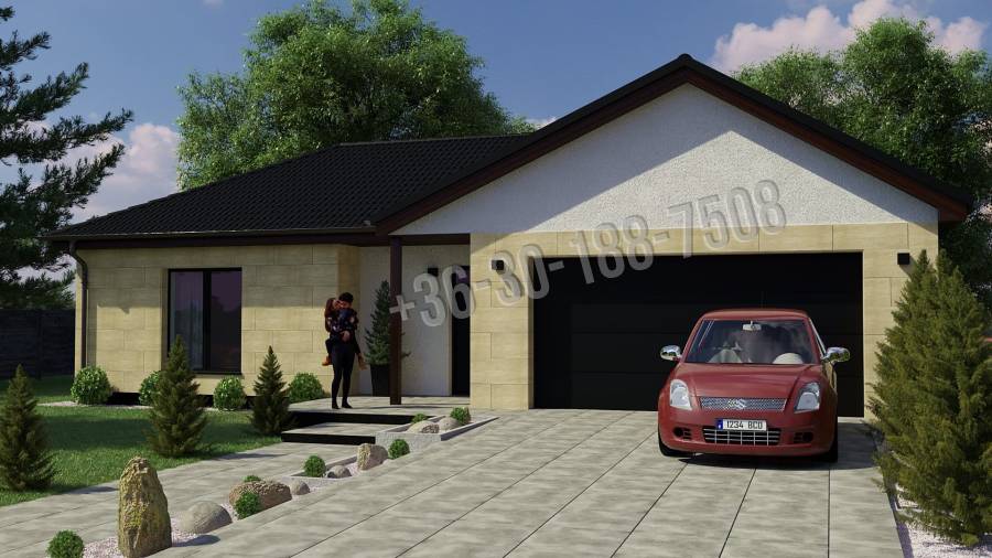 eladó újépítésű családi ház, Budajenő