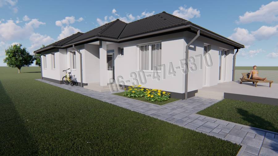 eladó újépítésű családi ház, Dunakiliti