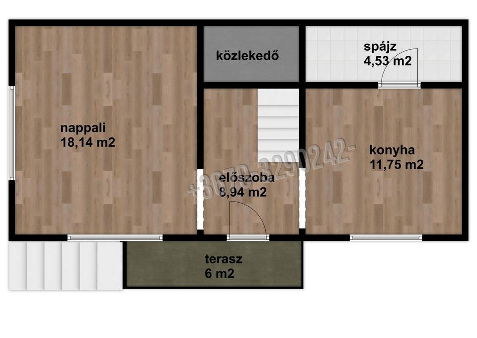 Elad csaldi hz Borsod-Abaj-Zempln Kesznyten