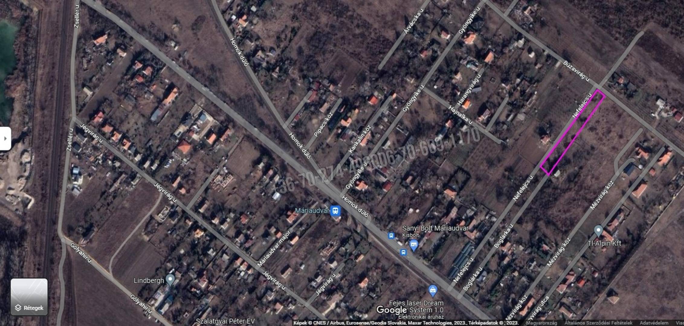 Eladó építési telek /lakó/ Pest Vác